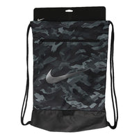 Nike Brasilia 9.0 AOP 2 Gym Sack 'Grey Black' BA6223-077