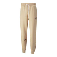 PUMA Logo Club Sweatpants 'Beige' 533202-20