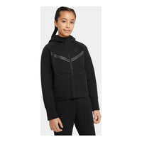 (PS) Nike Sportswear TCH FLC WR Hoodie FZ Black CZ2570-010