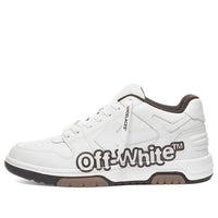 Off-White Out Of Office Low-Top For Walking Sneaker 'White Black' OMIA189S22LEA0040110