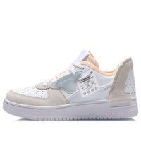 (WMNS) Li-Ning Counterflow 'White Grey Pink' AGCQ394-3