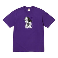 Supreme Freaking Out T-Shirt 'Purple' SUP-FW23-023