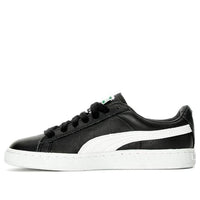 (WMNS) PUMA Basket Classic Lfs Casual Sneakers Black/White 362892-21