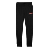 New Balance Logo Print Sweatpants 'Black Red' MP03905-BM