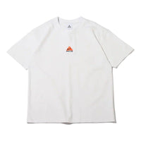 Nike As M Nrg Acg Ss Solid Color Chest Pattern Printing Round Neck Short Sleeve White DQ1816-121