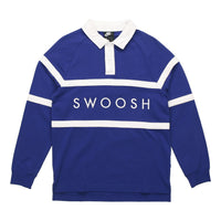 Nike As Sportswear Swoosh Rugby Polo 'Blue' CV0170-455