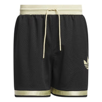 adidas Trefoil Graphic Shorts Asia Sizing 'Black' IM9643