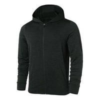 Nike Sports Zipper Casual Hooded Jacket Black CZ2217-010