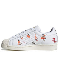 (WMNS) adidas Superstar 'White Floral' FY8768