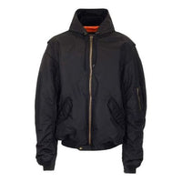 Balenciaga 3B Sports Icon Light Bomber Jacket 'Black' 698843TLO251000