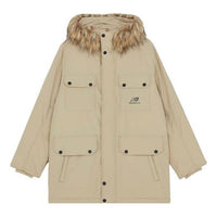New Balance Classic Down Jacket 'Beige Brown' AMJ13329-HNA