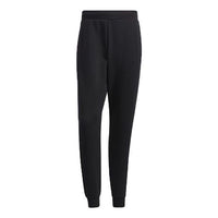 Men's adidas neo Sw Dk 3s Tp Knit Bundle Feet Sports Pants/Trousers/Joggers Black HA0797