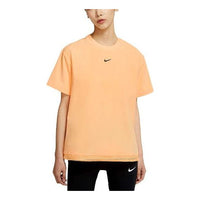 (WMNS) Nike Sportswear Tech Pack Logo Printing Round-neck Orange Light orange DC8116-884