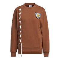 (WMNS) adidas originals Sportswear Hoodie 'tan' IN1092