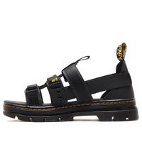 Dr. Martens Tract Pearson Wear-Resistant Cozy Webbing Sports Unisex Black Sandals 26473001