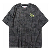 Li-Ning x Printing Short Sleeve 'Grey' ATSP415