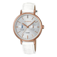 CASIO SHEEN Series Waterproof White Silver Analog SHE-3054PGL-7A