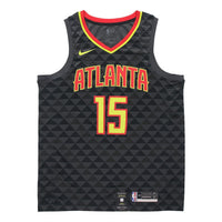 Nike NBA Jersey Team limited SW Fan Edition Large Atlanta Hawks Vince Carter No. 15 Basketball Jersey/Vest Black 864457-021