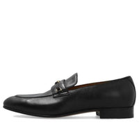 Gucci Loafer with Interlocking G 'Black Leather' 738468-AABUV-1000