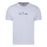 STONE ISLAND Stamp Centre Logo T-shirt 'White' 79152NS81-V0001
