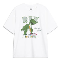 Li-Ning x Toy Story Rex Graphic T-shirt 'White' AHST743-1