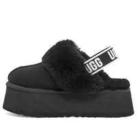 (WMNS) UGG Funkette Slipper 'Black' 1113474-BLK