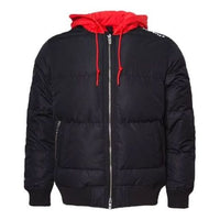 Converse Court Down Bomber Jacket 'Black Red' 10019992-A01