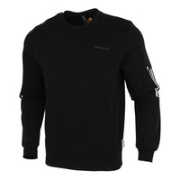 adidas neox Yellow Crossover Casual Sports Pullover Black GL7223