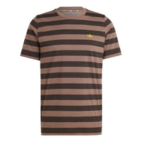 adidas Nice Striped T-Shirt 'Brown' IR7586