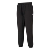 PUMA Downtown Logo Sweatpants Casual Sports Sweatpants Men's Black 531433-01