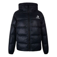 (WMNS) Converse Down Fill Puffer Jacket 'Black' 10006837-A05