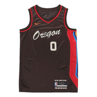 Men's Nike SW Fan Edition 20-21 City Limited NBA Portland Trail Blazers . Lillard No. 0 Basketball Jersey/Vest CN1775-250