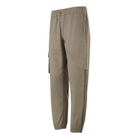 Men's adidas neo Sw Wvn Tp Side Pocket Casual Joggers/Pants/Trousers Olive Green H45172