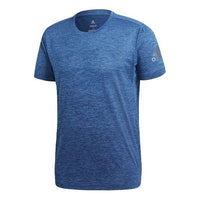 adidas FreeLift gradi Training Sports Short Sleeve Blue CW3436
