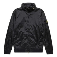 STONE ISLAND Compass Patch Long-Sleeve Bomber Jacket 'Black' 781541920-V0029