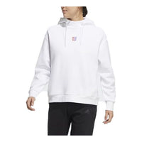 (WMNS) adidas x Transformers Crossover Solid Color Hoodie White HM7461