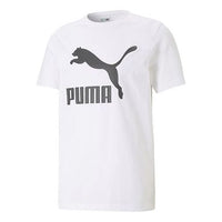 PUMA Classics Logo T-Shirt 'White Black' 532279-02