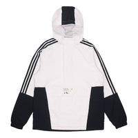 adidas neo Casual Sports hooded Jacket White GM2296