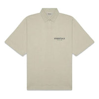 Fear of God Essentials FW20 Logo Polo Shirt 'Moss' FOG-FW20-297