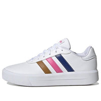 (WMNS) adidas Neo Court Platform Shoes 'White Blue Pink' HP9429