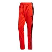 adidas Dame vis pant Stripe Sports Long Pants Red GL7103