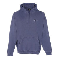Converse Loose Fit Sneaker Patch Hoodie 'Blue' 10025537-A06