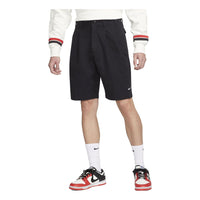 Nike Pleated Chino Shorts 'Black' DX0644-010