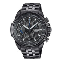 CASIO Edifice Series Stainless Steel Waterproof Men s Stainless Steel Strap Mens Black Analog EF-558DC-1A