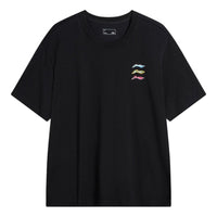 Li-Ning Triple Logo T-shirt 'Black' AHSU709-1