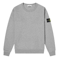 STONE ISLAND Garment Dyed Sweatshirt 'Melange Grey' 741563051-V0M64