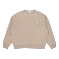 Nike ACG Solid Color Casual Sports Round Neck Khaki CV0683-247
