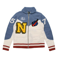 Men's Nike Zipper Knit Blue White BV4616-110