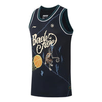Li-Ning BadFive Graphic Basketball Jersey 'Black' AAYS095-1