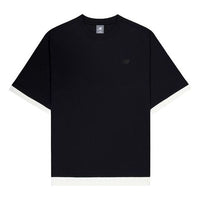 New Balance Small NB Logo Crewneck T-Shirt 'Black' AMT42314-BK